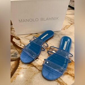 Manolo Blahnik Sandal sz 40 worn once